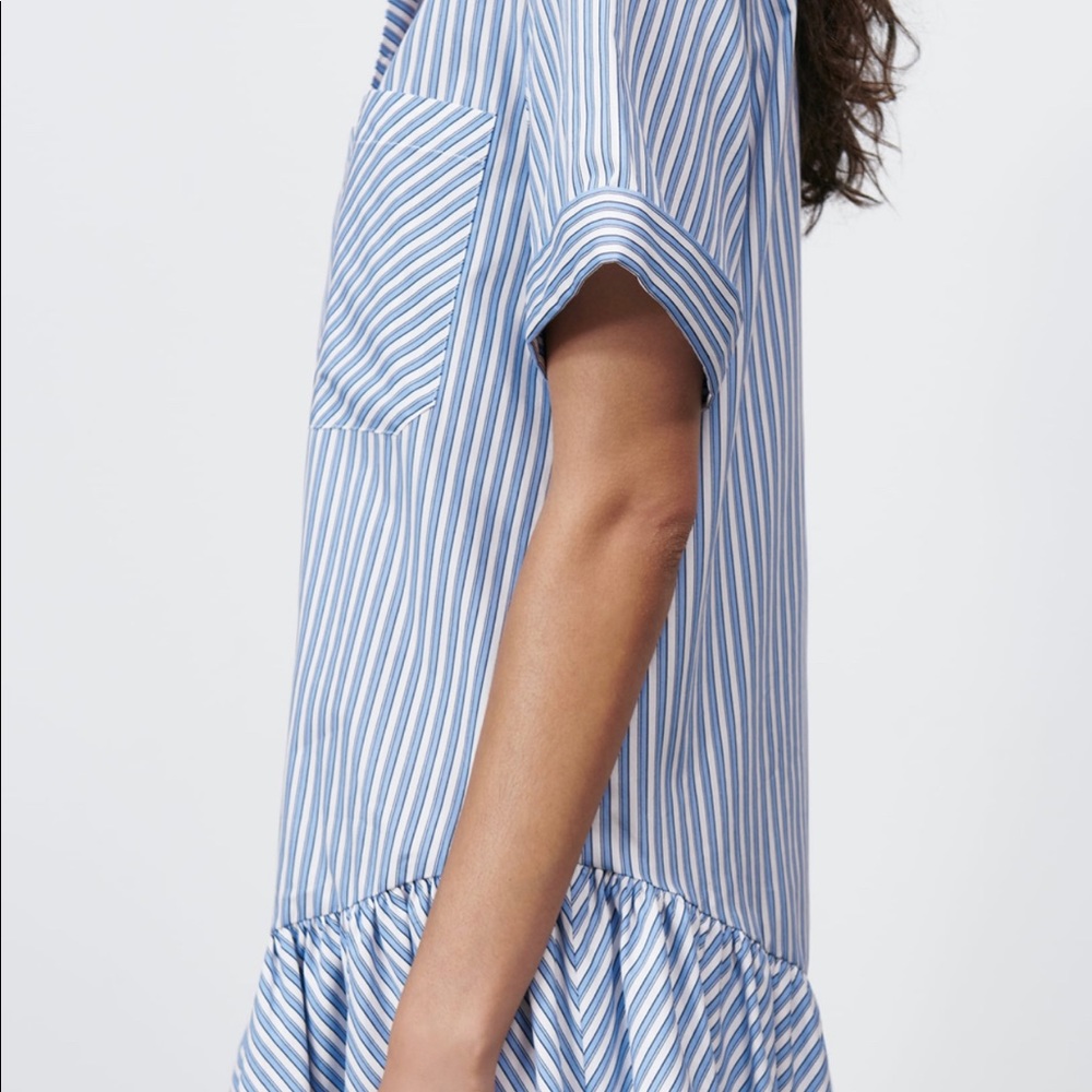 Zara Ruffled Mini Dress - Picture 6 of 7